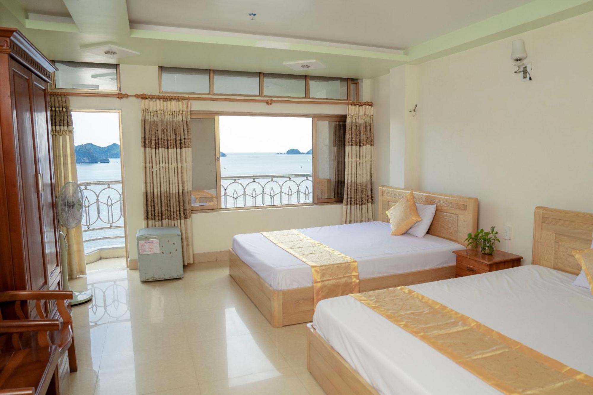 Private Balcony Hotel Dong Khe Sau Bagian luar foto