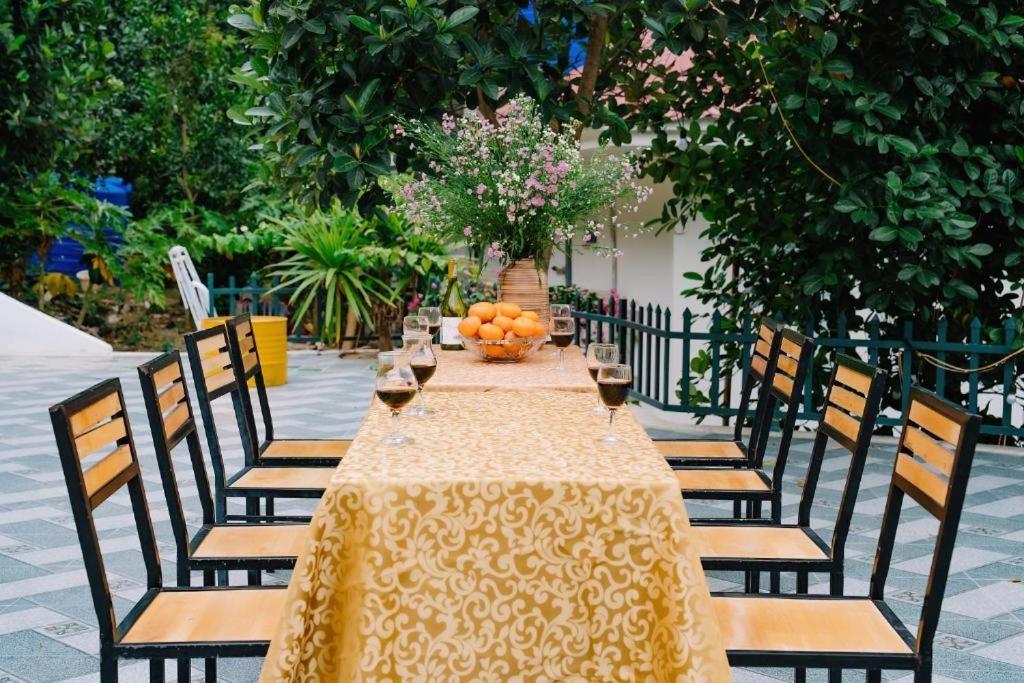 Private Balcony Hotel Dong Khe Sau Bagian luar foto