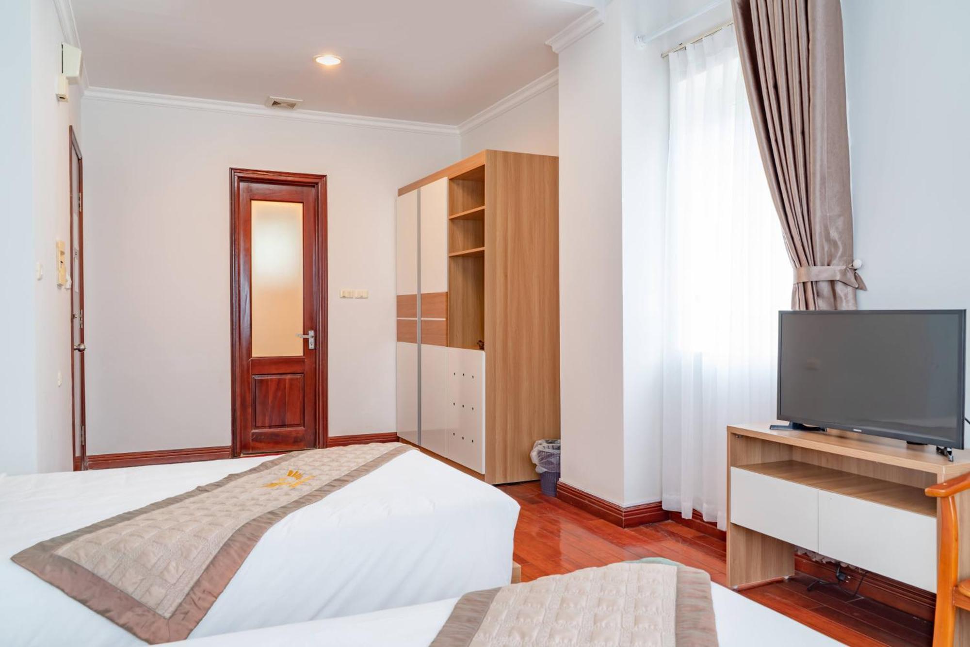 Private Balcony Hotel Dong Khe Sau Bagian luar foto