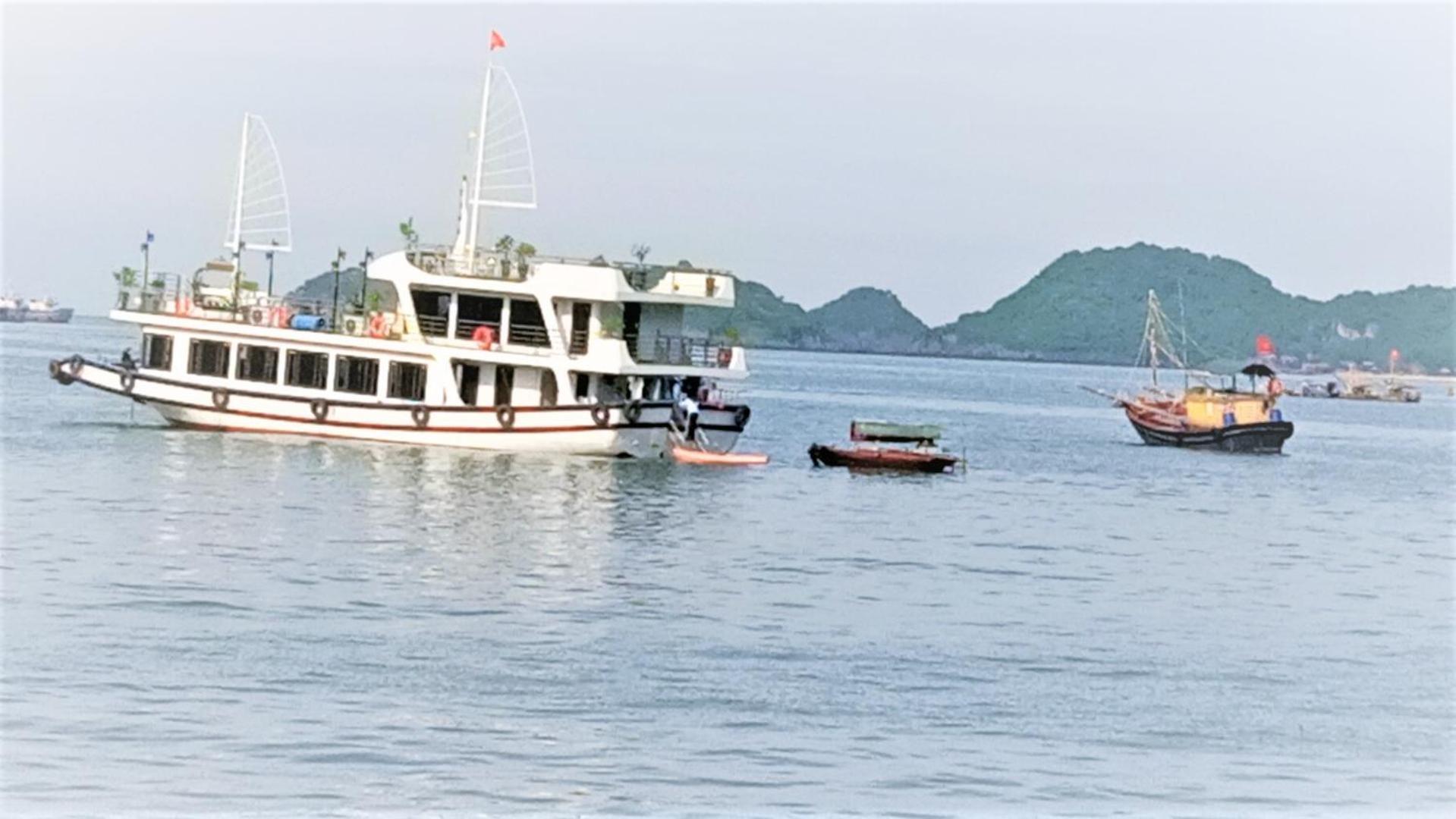 Private Balcony Hotel Dong Khe Sau Bagian luar foto