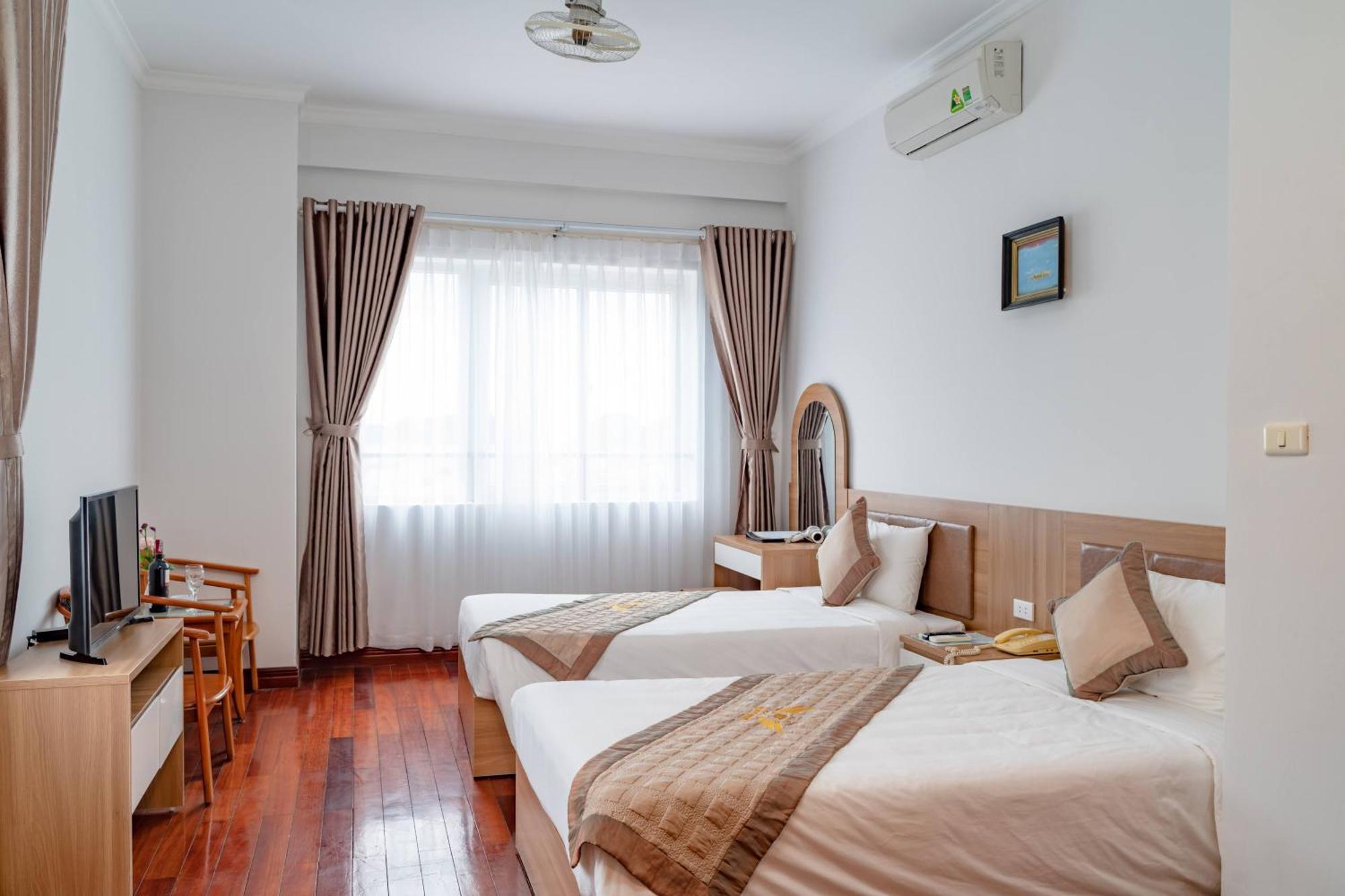 Private Balcony Hotel Dong Khe Sau Bagian luar foto
